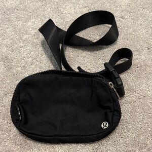 lululemon Black Belt Bag